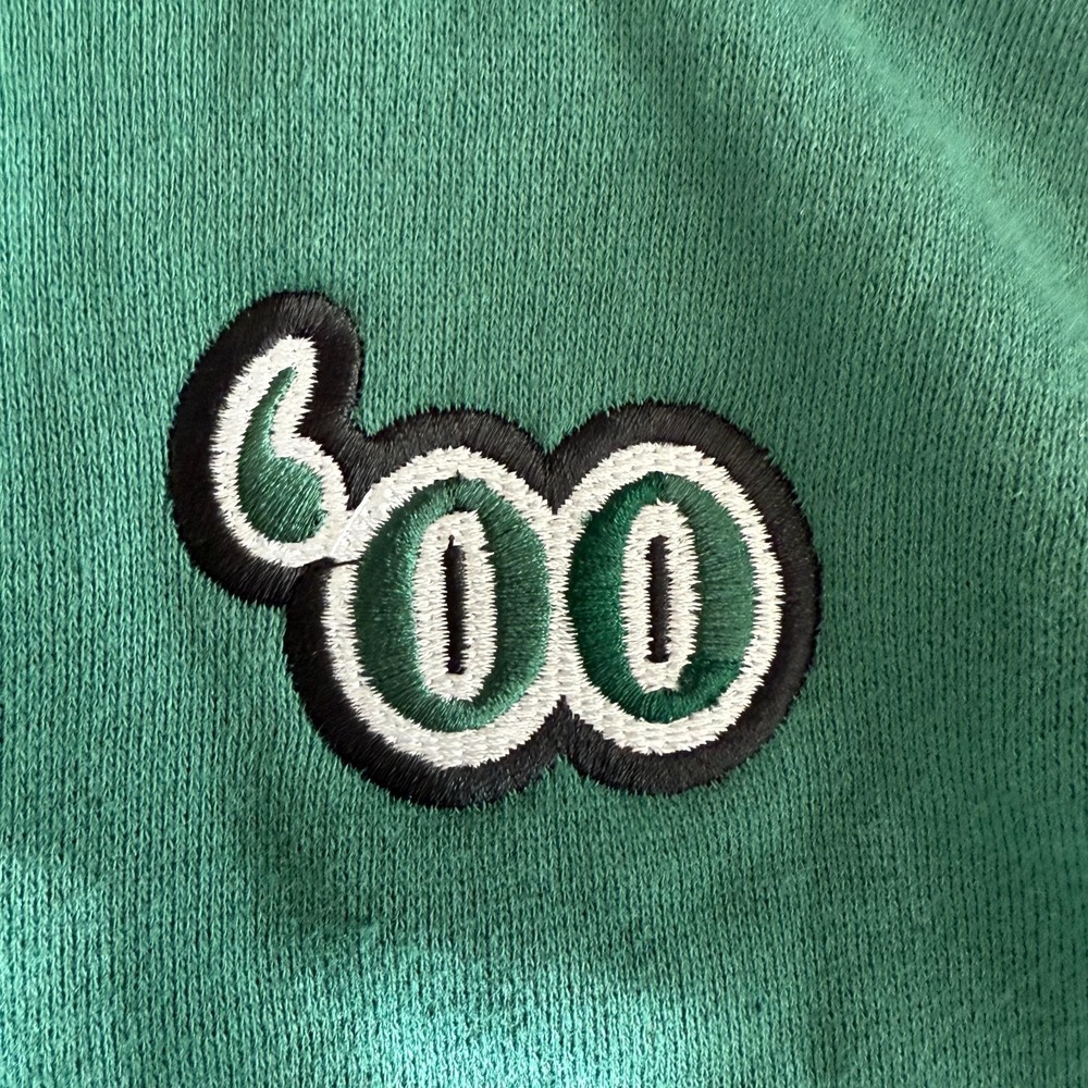 NEW! Erin Andrews Minnesota Wild Hoodie Womens XXL Green Lace-Up Short Pullover - Picture 9 of 10